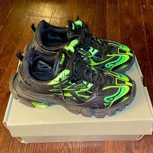 Balenciagas tracks 2 green/black